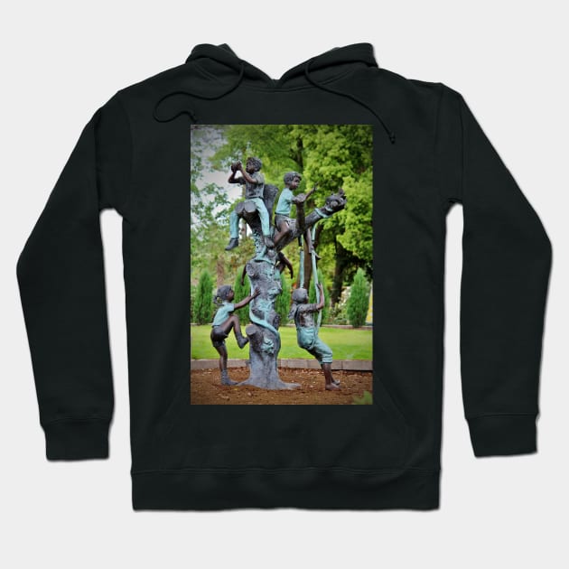 Kids At Play Hoodie by Cynthia48